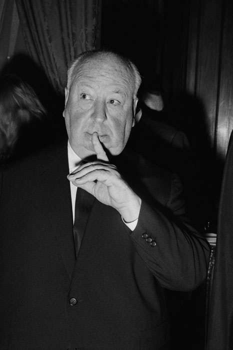 Alfred Hitchcock,  Paris, France, septembre 1969
