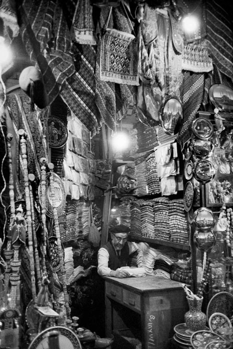 Grand Bazar, Quartier d'Eminönü, Istambul, Turquie, 1965