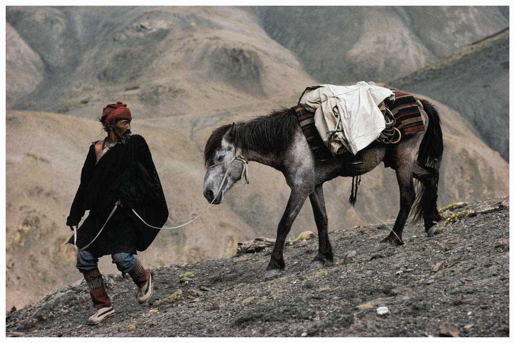 Tinlé, héros du film, Col de Baga La, 5300 mètres, Népal, 1991