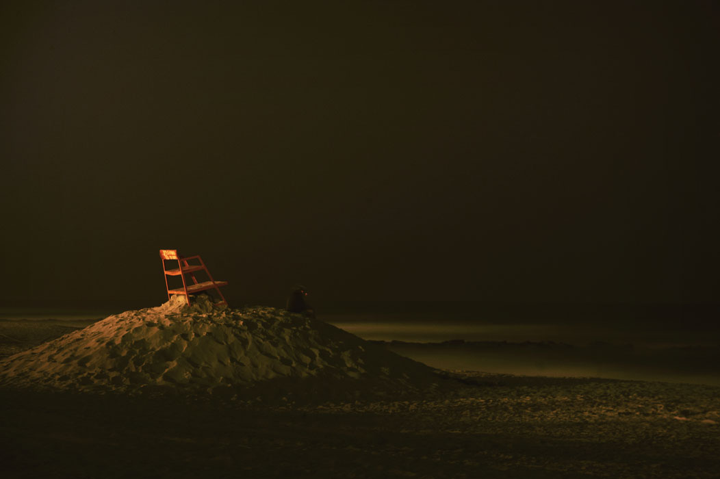 Red chair, East Atlantic Beach, Etats-Unis, 2011