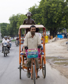 Rickshaw, Inde, 2010