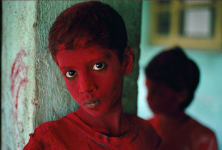 Red boy, India, 1996