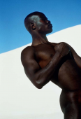 Sables Blancs, Nouveau Mexique, États-Unis, 1988 - Djimon Hounsou en lui-même.