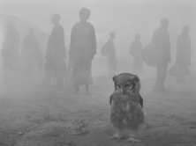 Harriet and people in fog-Zimbabwe 2020