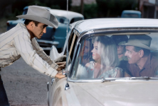 Montgomery Clift, Marilyn Monroe, and Clark Gable during the filming of the Misfits, Reno, Nevada, USA, 1960