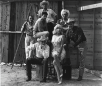 Sur le tournage des "Misfits", Reno, Nevada, Etats-Unis, 1961