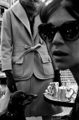 1962, Paris, High Fashion collection B for Harper’s Bazaar, with Carol Lobravico, designer