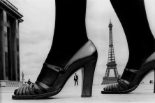 1974, Paris, for Stern, shoe and Eiffel Tower A