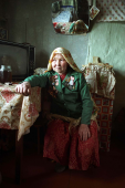Femme khantie, Salekhard, Presqu’île de Iamal, 1992.