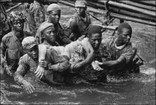 Mort du mercenaire belge Marc Goossens. Guerre sécessionniste du Biafra. Nigéria, 1968