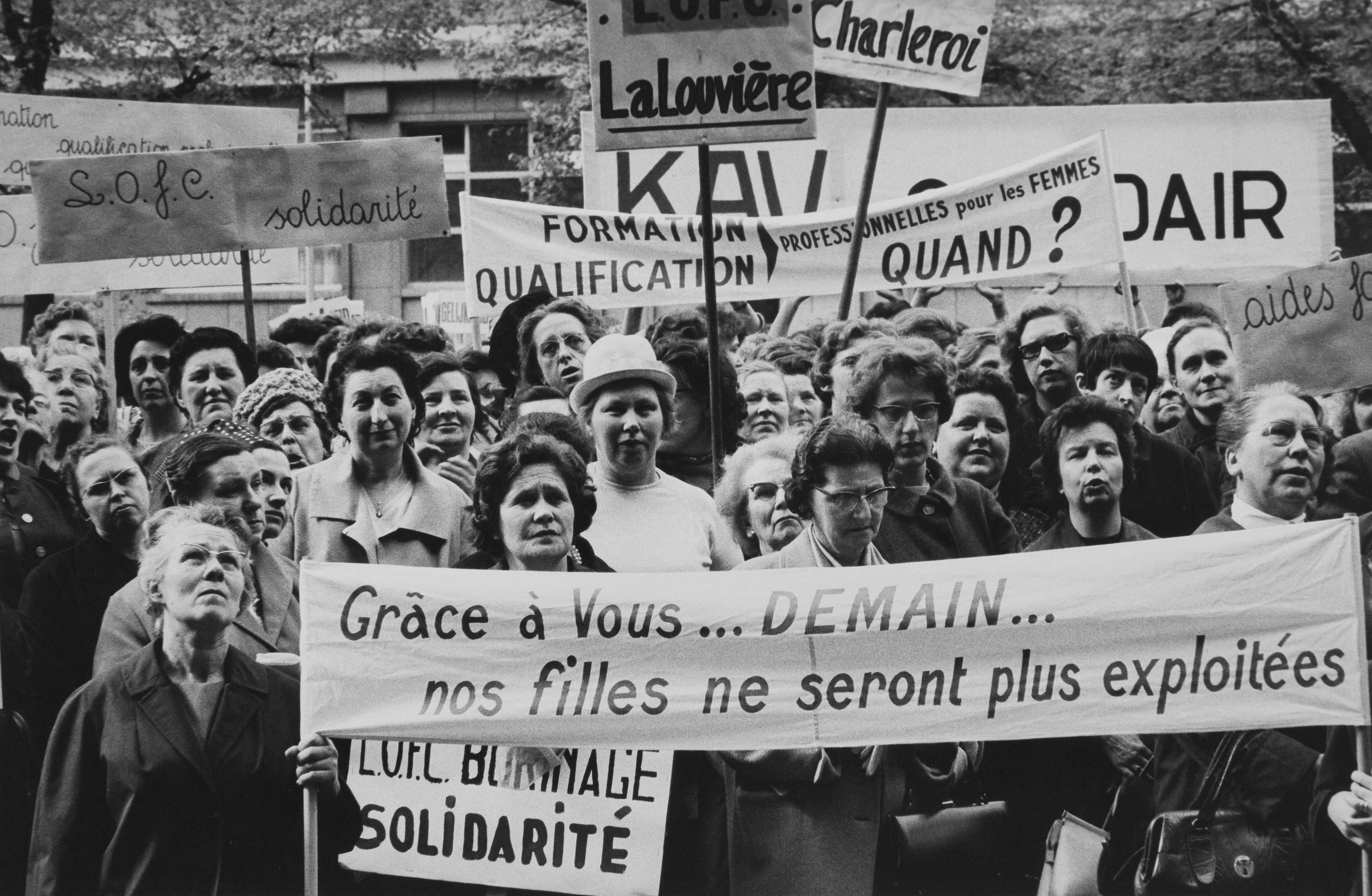 Grève d'Herstal, Belgique, 1966