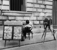 Le photographe fatigué, Avignon, 1954