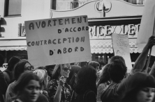 Manifestation, Paris, 1973