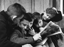La lecture des bandes dessinées, Paris, 1956 Epoque