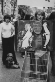 Manifestation, Paris, années 70