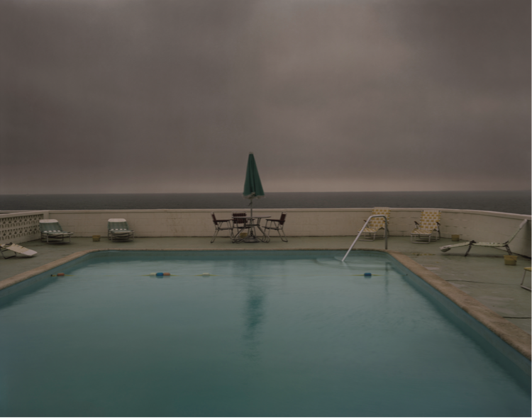 Pool, Storm, Provincetown, Massachusetts, 1976