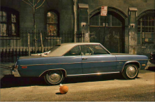Basketball Car, Plymouth Duster, Manhattan, 1974
