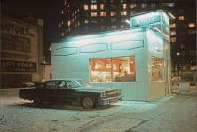 White Tower car, Buick LeSabre, Meatpacking District, 1976