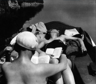 Bibi et Michèle Verly, Lac d’Aix-les-Bains, mai 1928