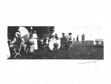 Fête de bienfaisance dans le parc du golf de Vichy, 5 août 1915