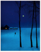 Two souls amidst the winter night, 2023.