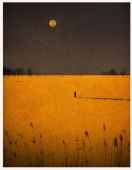 God’s grace wanders at night among the fields of the soul, 2023.