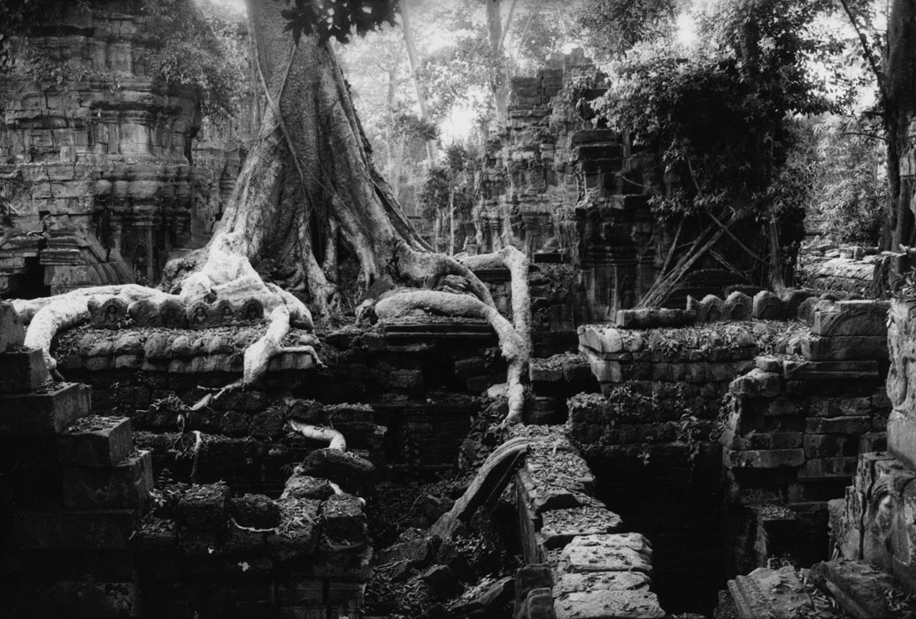 Angkor, Cambodge, 1990