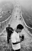 Photographe sur la Grande Muraille, Hebei, Chine, 1971
