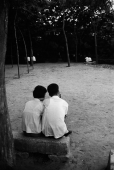 Couples dans un parc près du Bund, Shangai, Chine, 1971