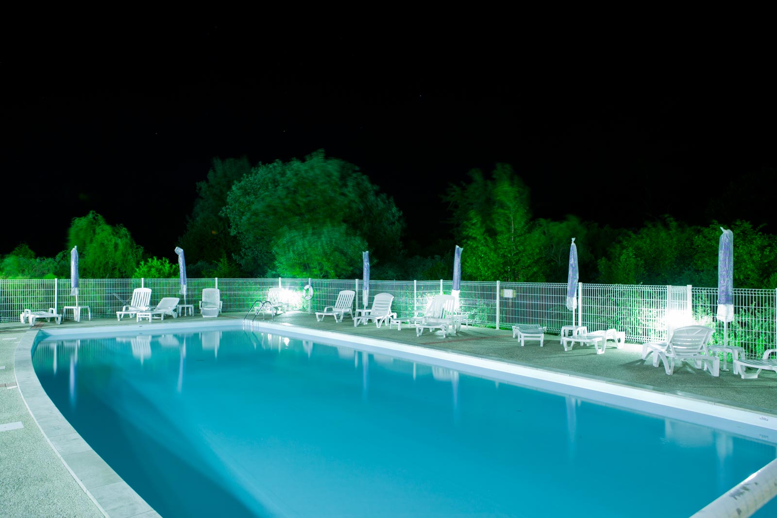 Pool at Night, 2007