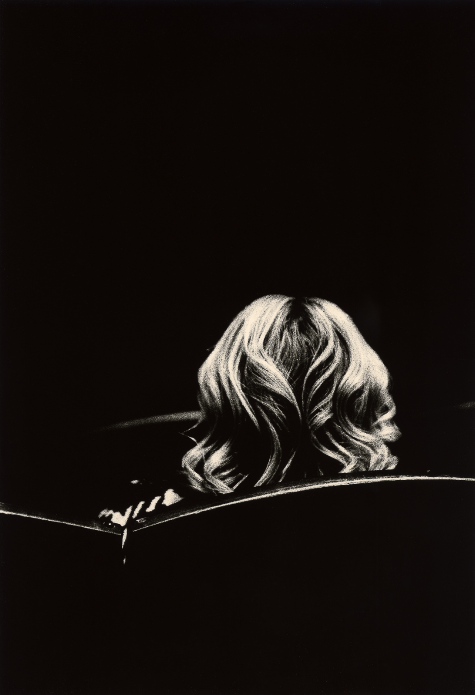 Untitled (hair and chair), 2025.