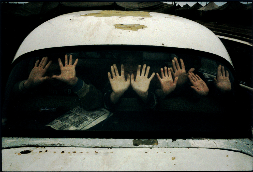 Camp réfugié de Sleptovsk-Sputnik, Ingushetia, 2000