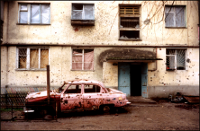 Mikrorayon District, Grozny, 2001
