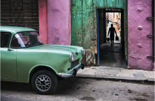 Russian Car in Old Havana, 2010