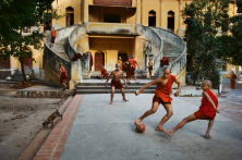 Monks Play Football, 2010