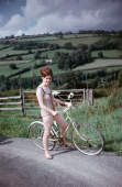 Girl on a bicycle, 1968