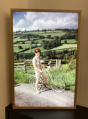 Girl on a bicycle, 1968