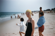 Girl in the yellow bathing cap-Early 50’s