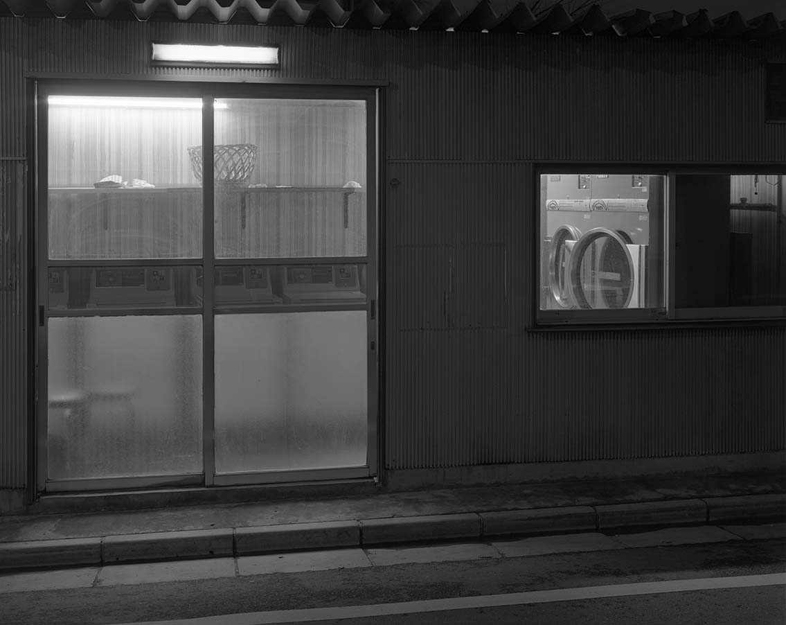 Night Photographs N-078, Kugayama, Tokyo (Laundromat) 1982