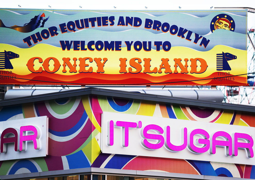 "Welcome to Coney Island", Brooklyn, 2013