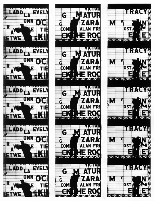 Filmstrips from "Broadway by Light" #1, New York, 1958