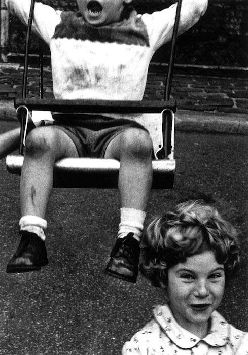 Girl and Boy, New York, 1955