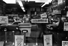 Hamburger 40 Cents, New York, 1955