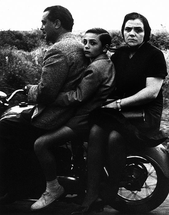 Holy Family on Wheels, Rome, Italie, 1956