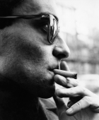 Jean-Luc Godard pour la sortie de « A bout de souffle », Paris, 1960