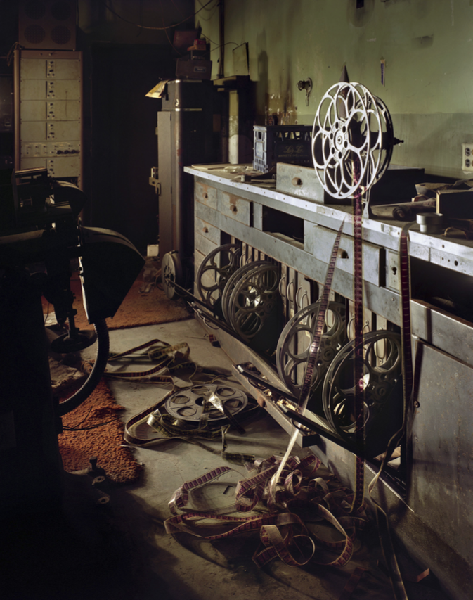 Projection Booth, Fox Theater, Inglewood, USA, 2008