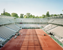 Court Simonne-Mathieu, stade Roland-garros, Paris, juin 2021