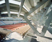 Court Simonne-Mathieu, stade Roland-Garros, Paris, juin 2021
