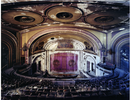 Proctor’s Theater, Troy, NY 2012 © Yves Marchand & Romain Meffre, Courtesy Polka Galerie.