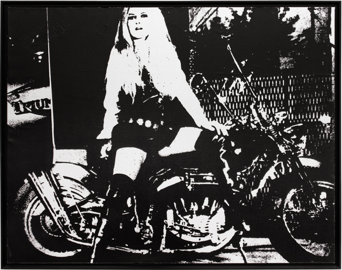 Brigitte Bardot (black and silver), 1969 / 2007